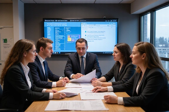Teamzusammenarbeit bei TechLaw Engine