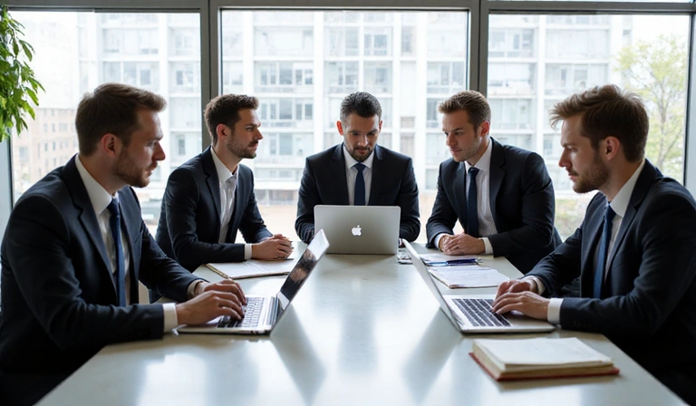 TechLaw Engine Team bei der Arbeit